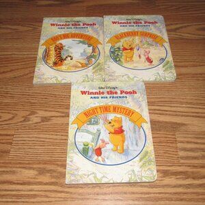 Lot of (3) Walt Disney’s WINNIE THE POOH And His Friends Kids Board Books